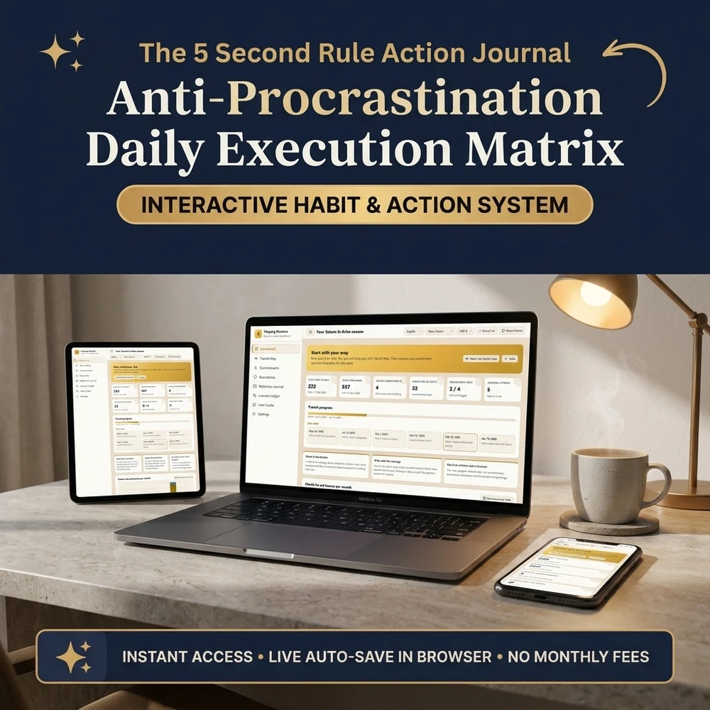 The 5 Second Rule & Mel Robbins Countdown Protocol Guide