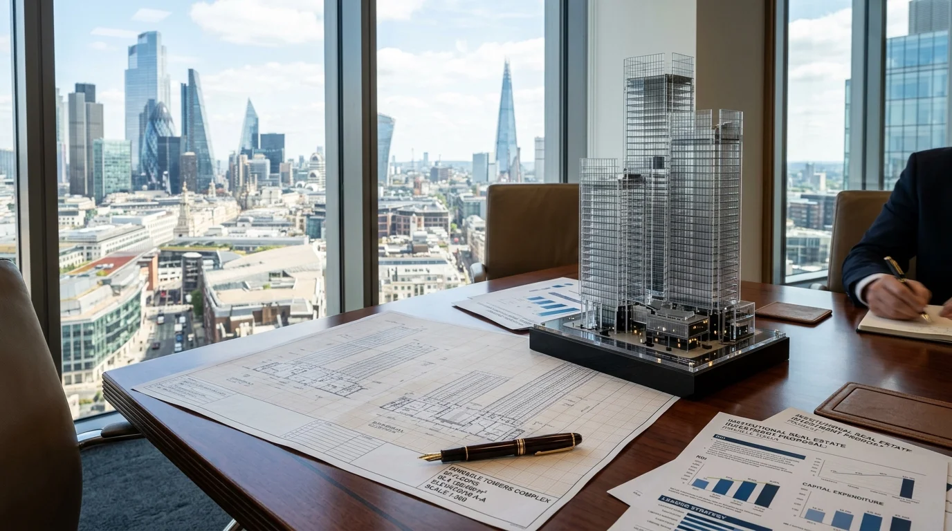 Commercial Real Estate Underwriting & Cap Rate Financial Modeling