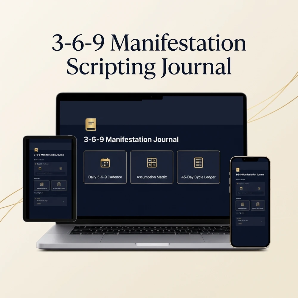 How to Write 369 Manifestation Method: The Complete Scripting Framework