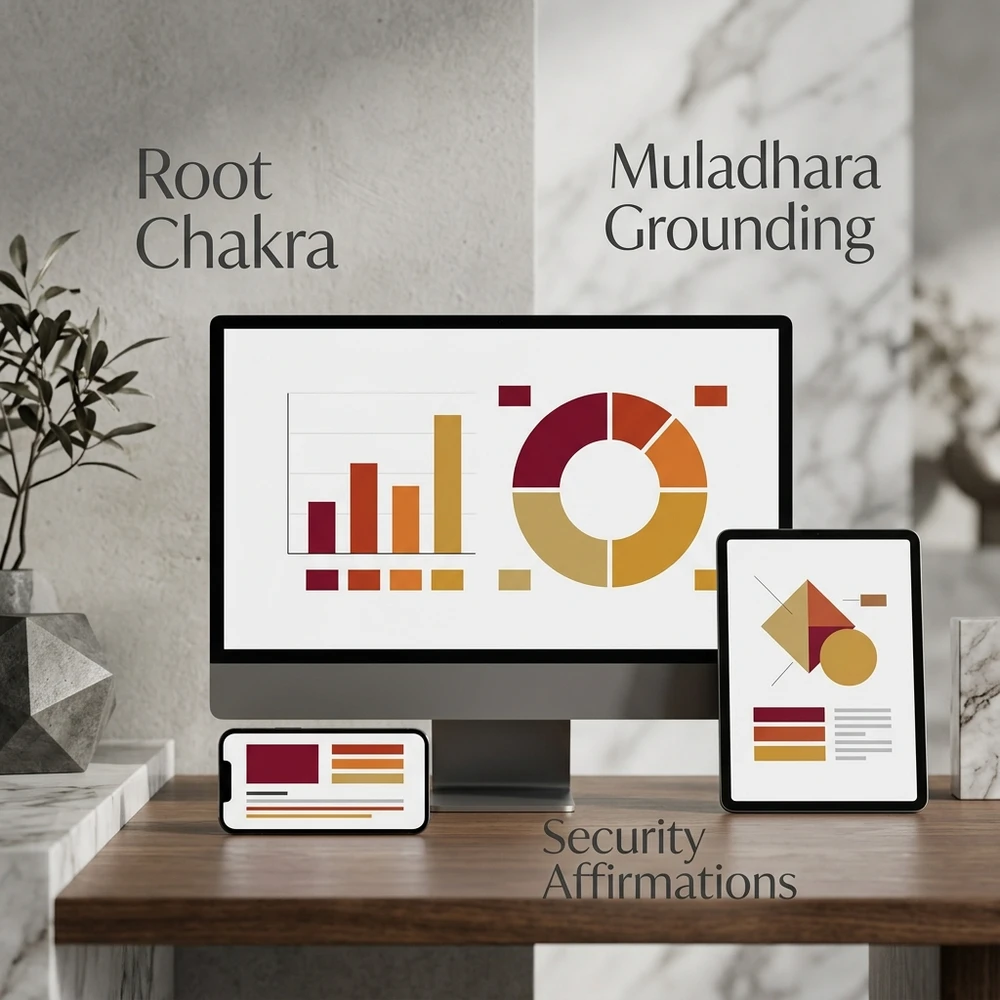 Root Chakra Muladhara Financial Anxiety Healing and Grounding Architecture